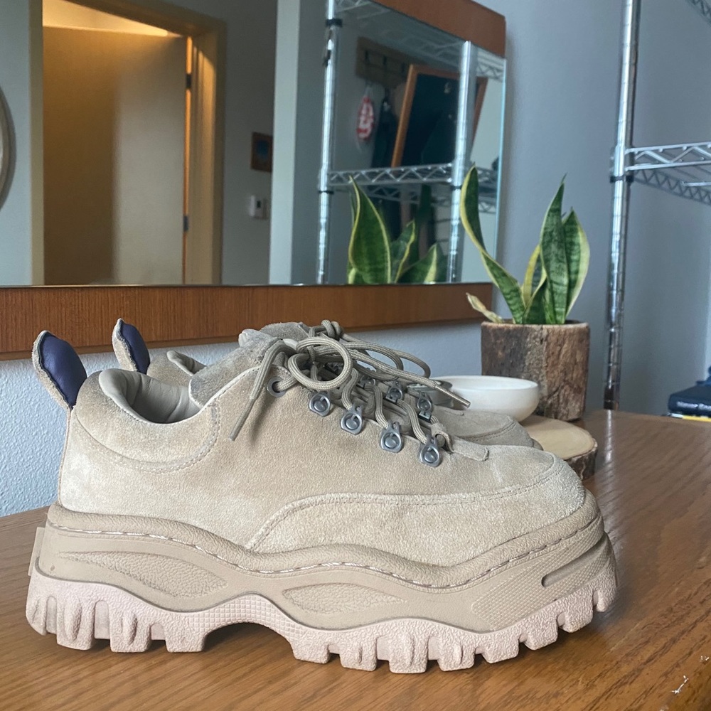 Eytys Angel Suede Platform Sneakers